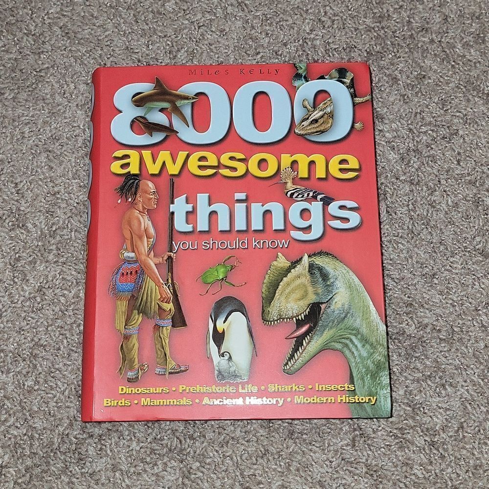 8000 Awesome Things You Should Know Book • Educational Learning